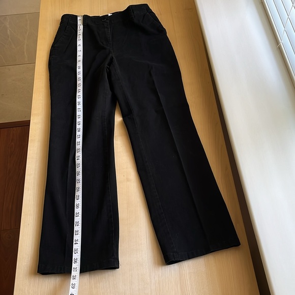 EUC Talbots Black Stretch Pants 4 Petite - Picture 10 of 15